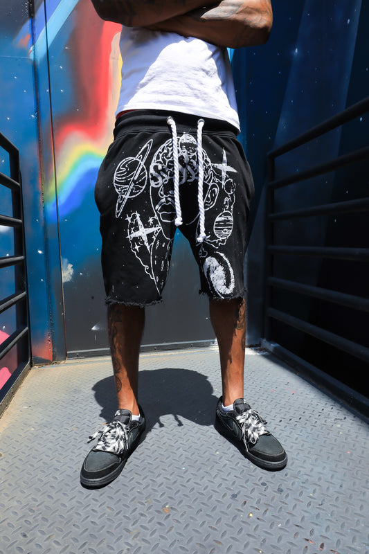 Galaxy Mind Shorts