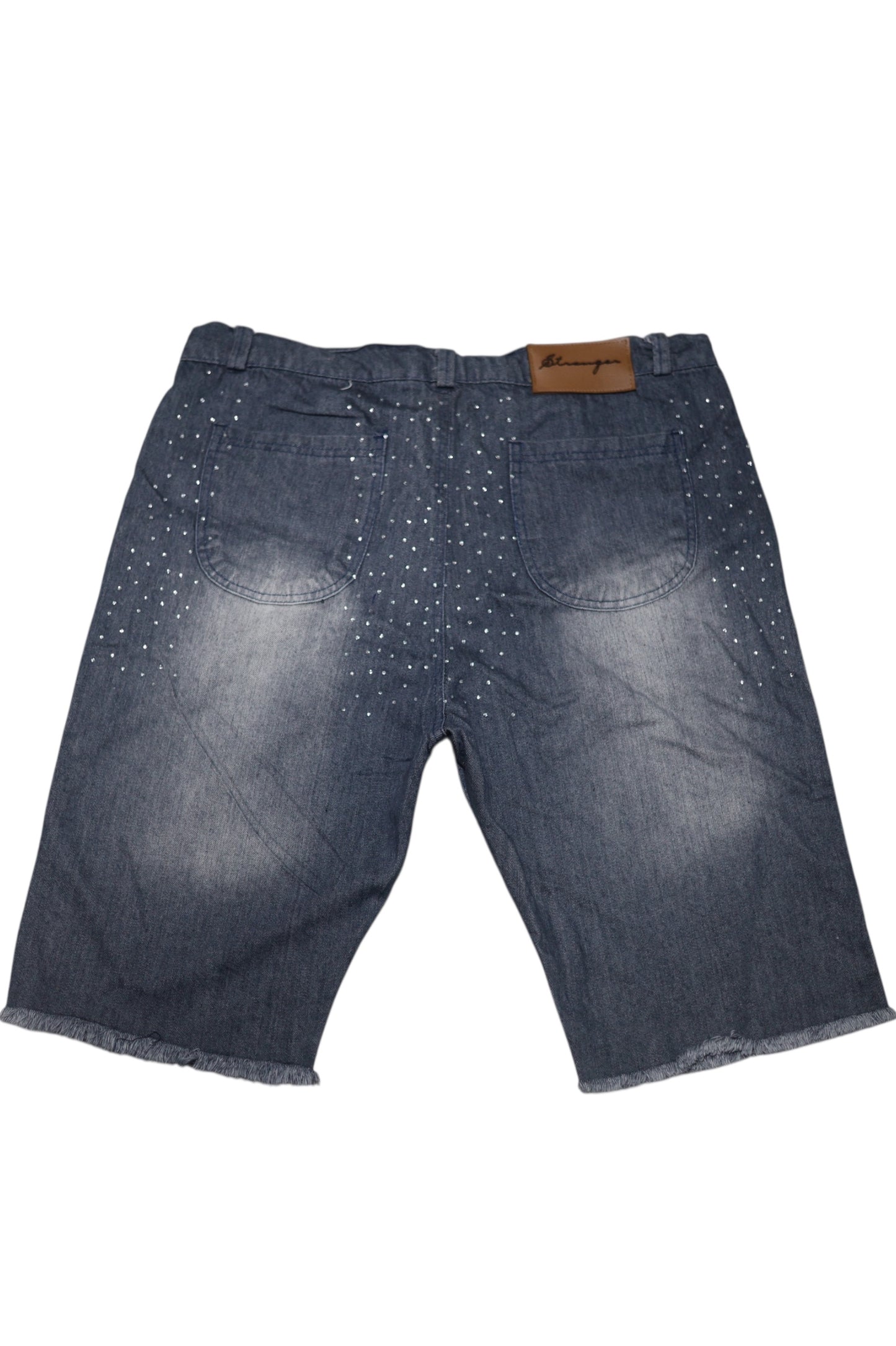 SS double waisted Rhinestone Jorts